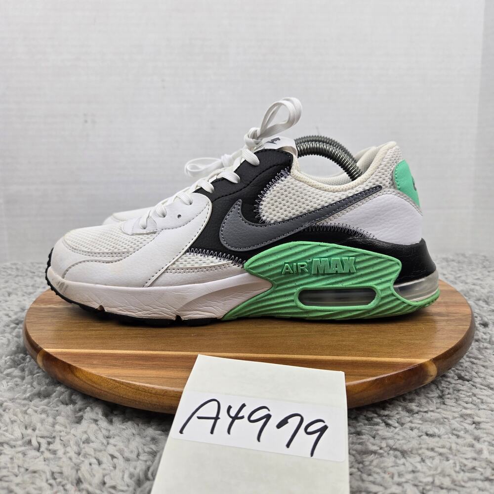 Nike Womens 9.5 Air Max Excee White Green Glow Daily Casual Sneaker DM8346-100